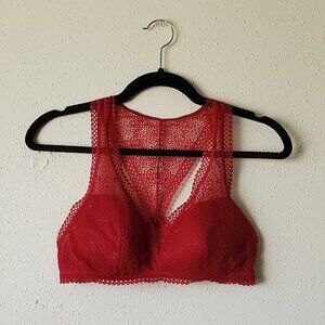 EUC M Lacey Victoria's Secret Bralette Bold Red